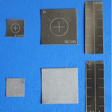 Magnetic test specimen