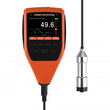 with bluetooth large display coating thickness gauge